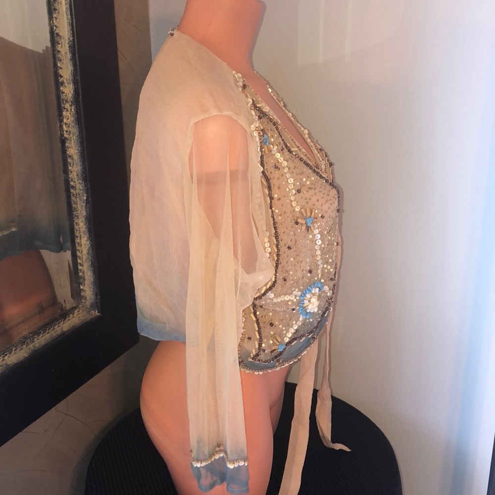 2PC BYE BYE WESTERN WEAR BEADED - Picture 5 of 8